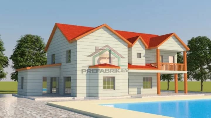 Çelik Ev 139m2 büyük ev 5