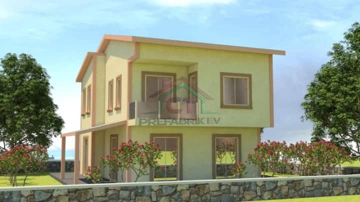 Çelik Ev 146m2 modern 4