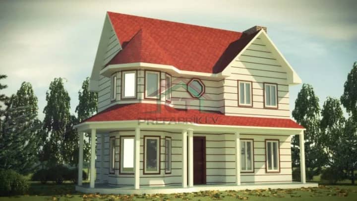 Çelik Ev 159m2 geniş 5